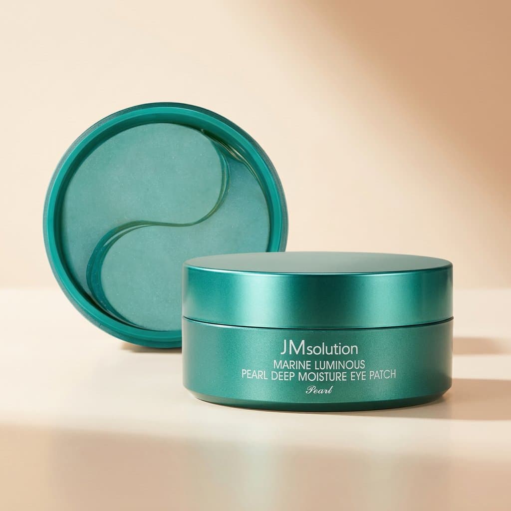Патчи с морскими минералами и жемчугом JMsolution Marine Luminous Pearl Eye Patch (60 шт) — фото 1