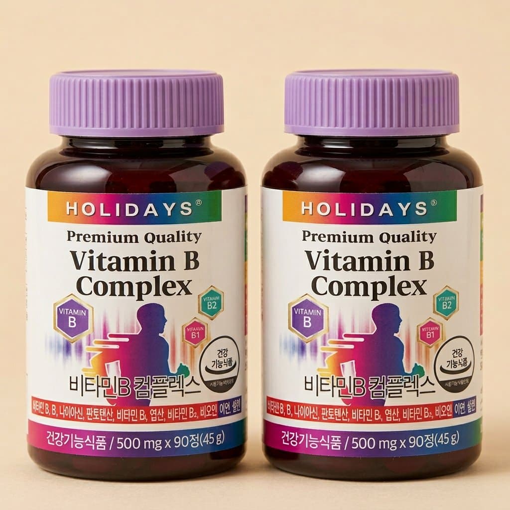 Комплекс витаминов Holidays Vitamin B Complex, 90 таблеток — фото 1