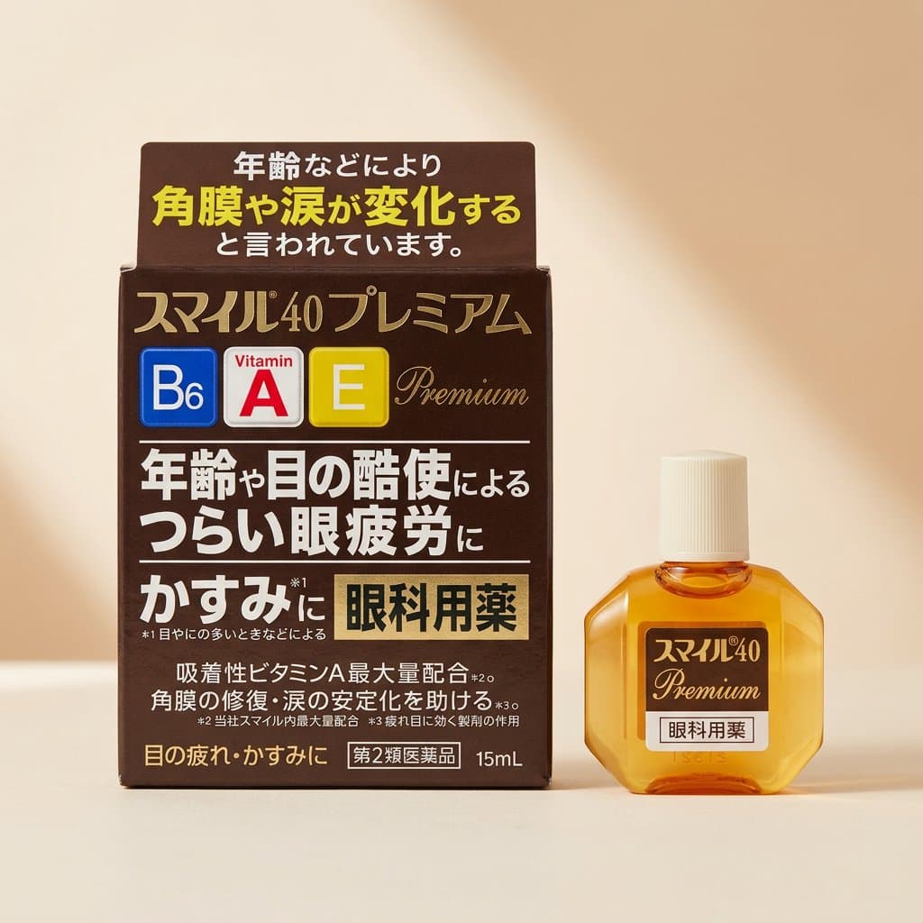 LION Smile 40 Premium Капли для глаз с витамином А. Объём: 15 мл