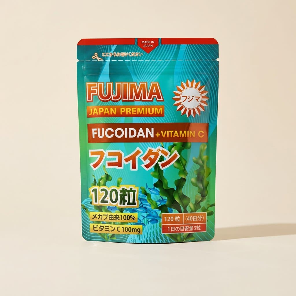 ФУКОИДАН + VITAMIN С (мягкая упаковка 120 таблеток) — фото 1