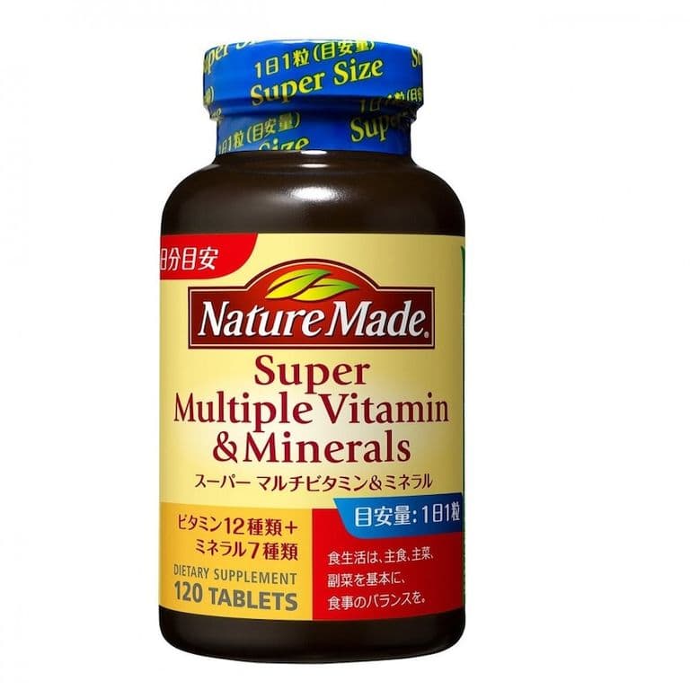 Nature Made Super мультивитамины и минералы, 120 таблеток на 120 дней