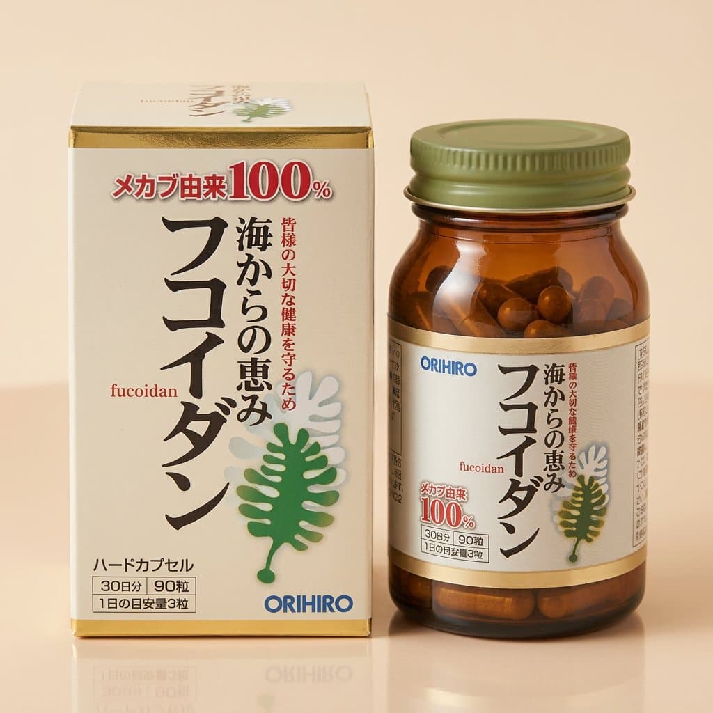 ORIHIRO Фукоидан 90 капсул на 30 дней — фото 1