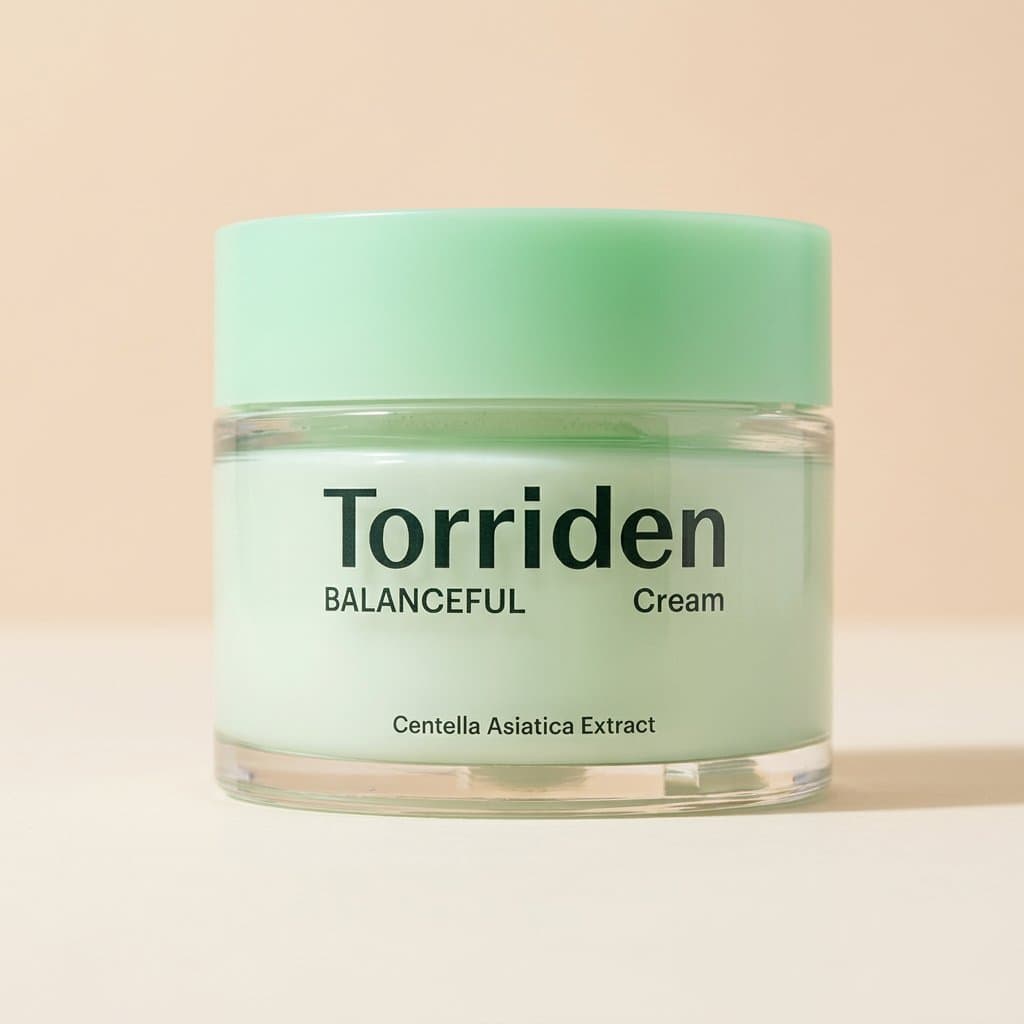 Гипоаллергенный успокаивающий крем с центеллой Torriden Balanceful Cica Cream 50мл — фото 1