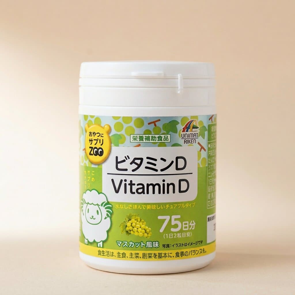 Мультивитамины с ананасом UNIMAT RIKEN ZOO 150шт на 75 дней — фото 1