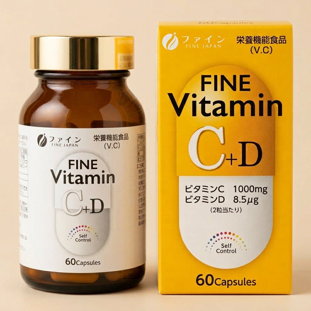 Витамины C + D для поддержания красоты и здоровья (60капсул на 30дней) — фото 1