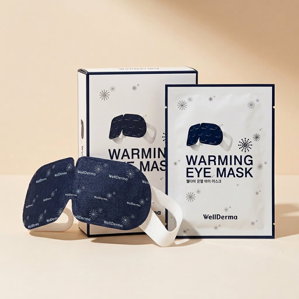 WellDerma Eye Mask Warming — Согревающая и расслабляющая маска для глаз 1 шт — фото 1