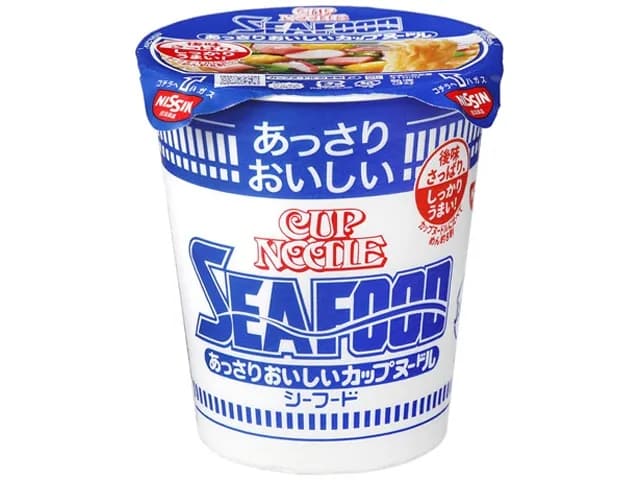 Nissin Cup Noodle Лапша с морепродуктами  60 гр — миниатюра 2