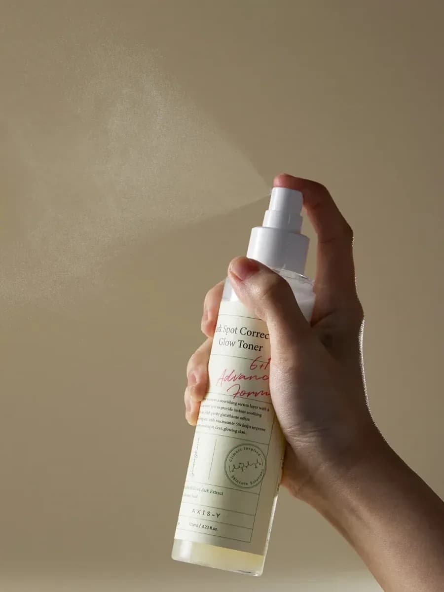 Осветляющий тонер-мист для ровного тона AXIS-Y Dark Spot Correcting Glow Toner 125мл — миниатюра 2