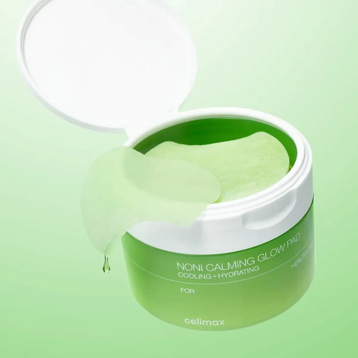 Celimax The Real Noni Calming Glow Pad Успокаивающие тонер-пэды с экстрактом нони  160 мл, 50 шт — миниатюра 4