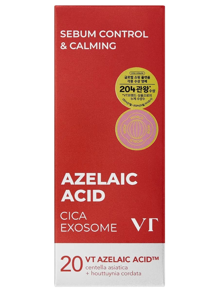 Ампула от воспалений с азелаиновой кислотой VT Cosmetics Az A1 Calming Ampoule, 30 мл — миниатюра 2