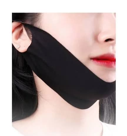 Pretty Skin Black Edition Premium Gold Collagen V-Line Patch Лифтинг патч для овала лица 9 гр — миниатюра 2
