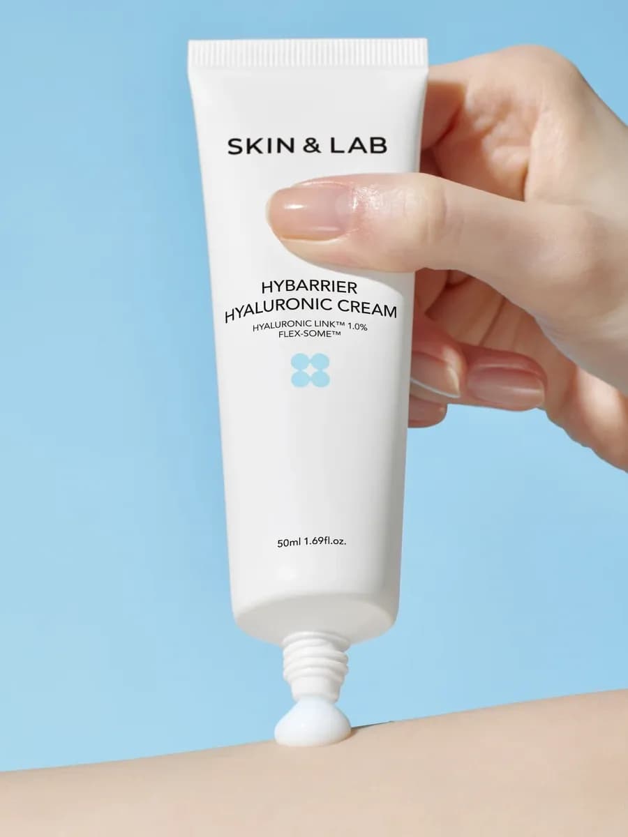 SKIN&LAB Hybarrier Hyaluronic Cream  Лёгкий увлажняющий крем-гель 50 мл — миниатюра 2