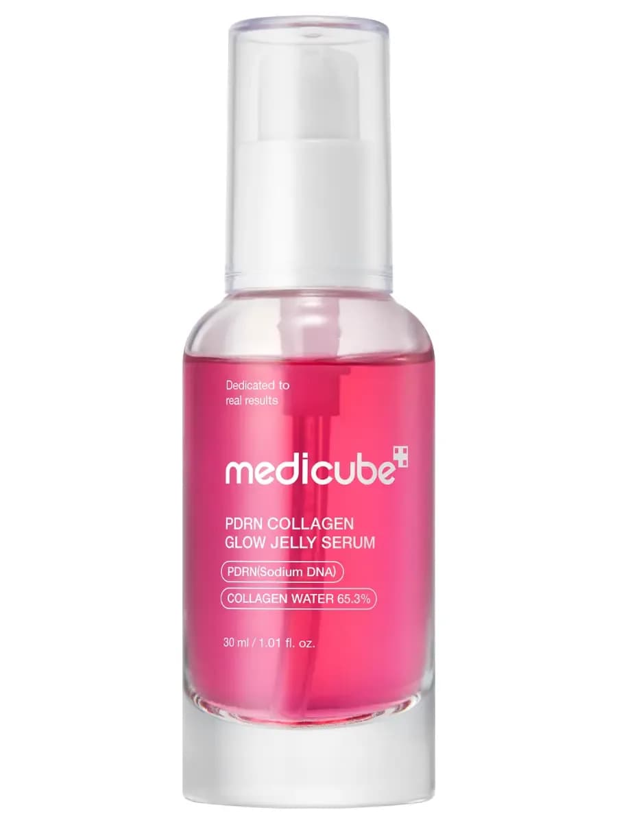 Сыворотка желе для упругости и сияния кожи medicube PDRN Collagen Glow Jelly Serum  30 мл — фото 1