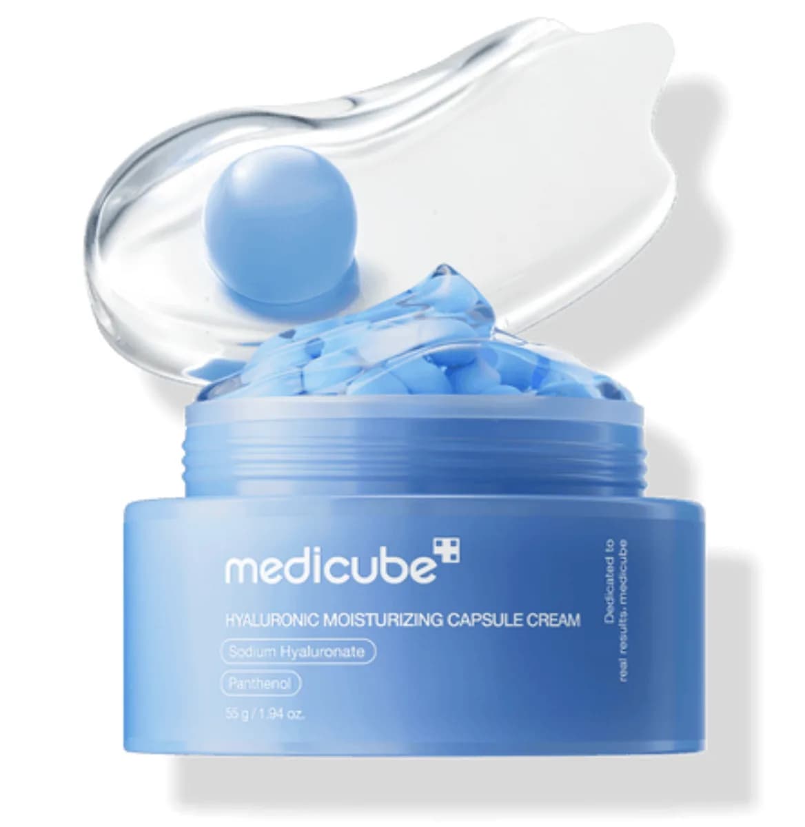 Увлажняющий капсульный крем с пантенолом medicube Hyaluronic Moisturizing Capsule Cream 55 гр — фото 1