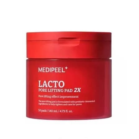 Medi-Peel Lacto Pore Lifting Pad 2Х Пэды с коллагеном для сужения пор 50 шт / 140 мл — миниатюра 2