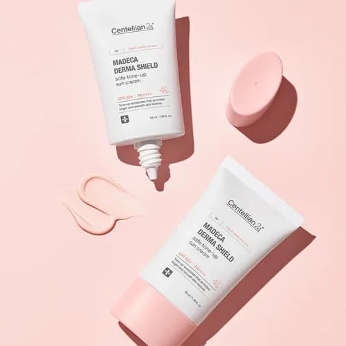 Тонирующий солнцезащитный крем Derma Shield Safe Tone-Up SPF50+ PA++++ 50 мл — миниатюра 2