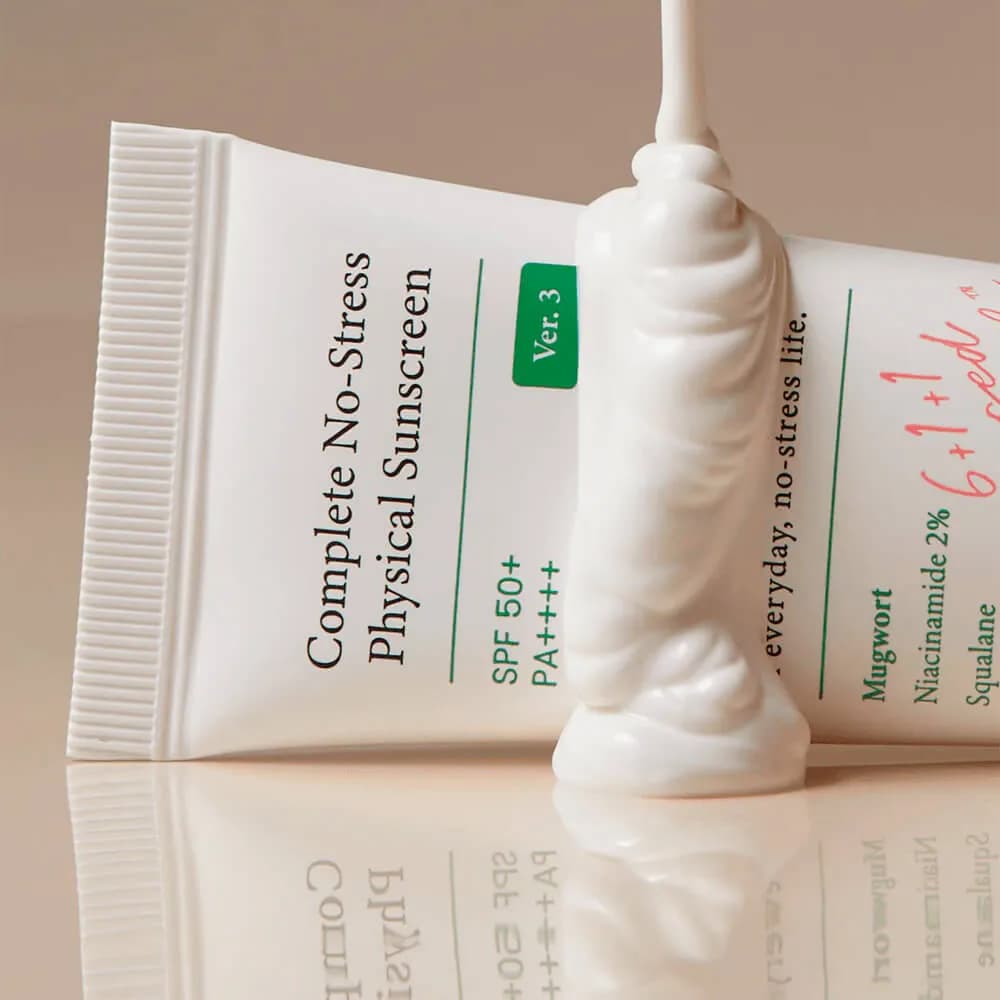 Лёгкий минеральный санскрин AXIS-Y Complete No-Stress Physical Sunscreen V. 3 SPF50+ PA++++ 50 мл — миниатюра 2