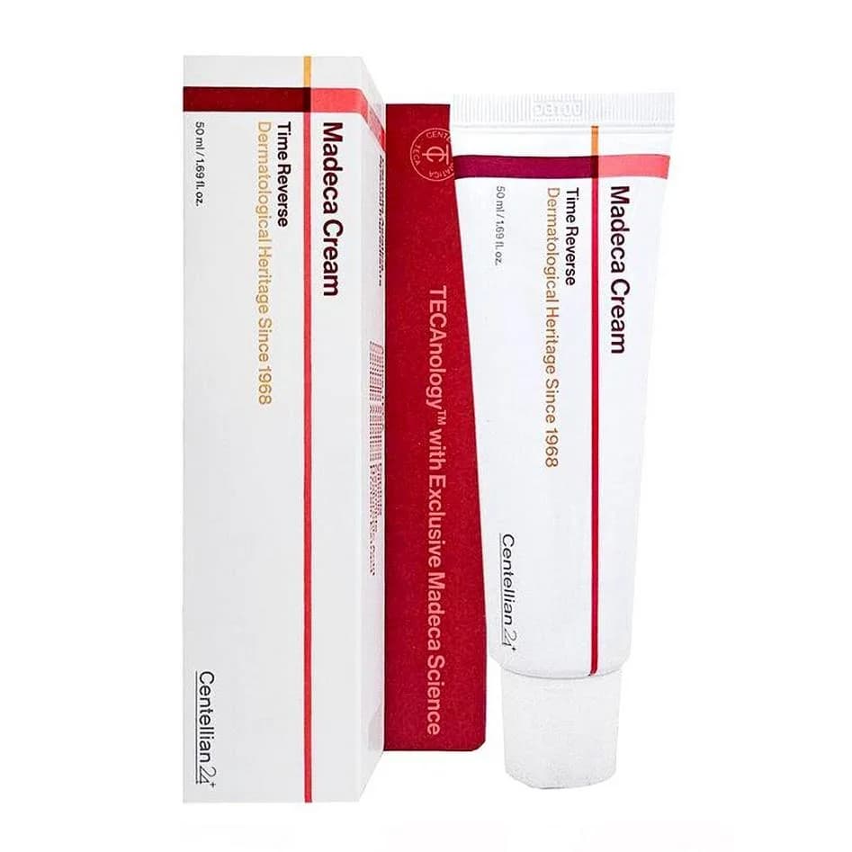 Укрепляющий крем с центеллой Centellian24 Madeca Cream Time Reverse Dermatologian heritage50 мл — фото 1
