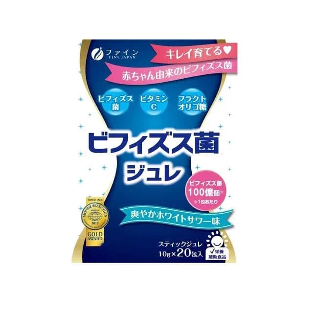 Желе с бифидобактериями и витамином С Fine Japan Bifidobacterium Jelly 20 стиков — фото 1