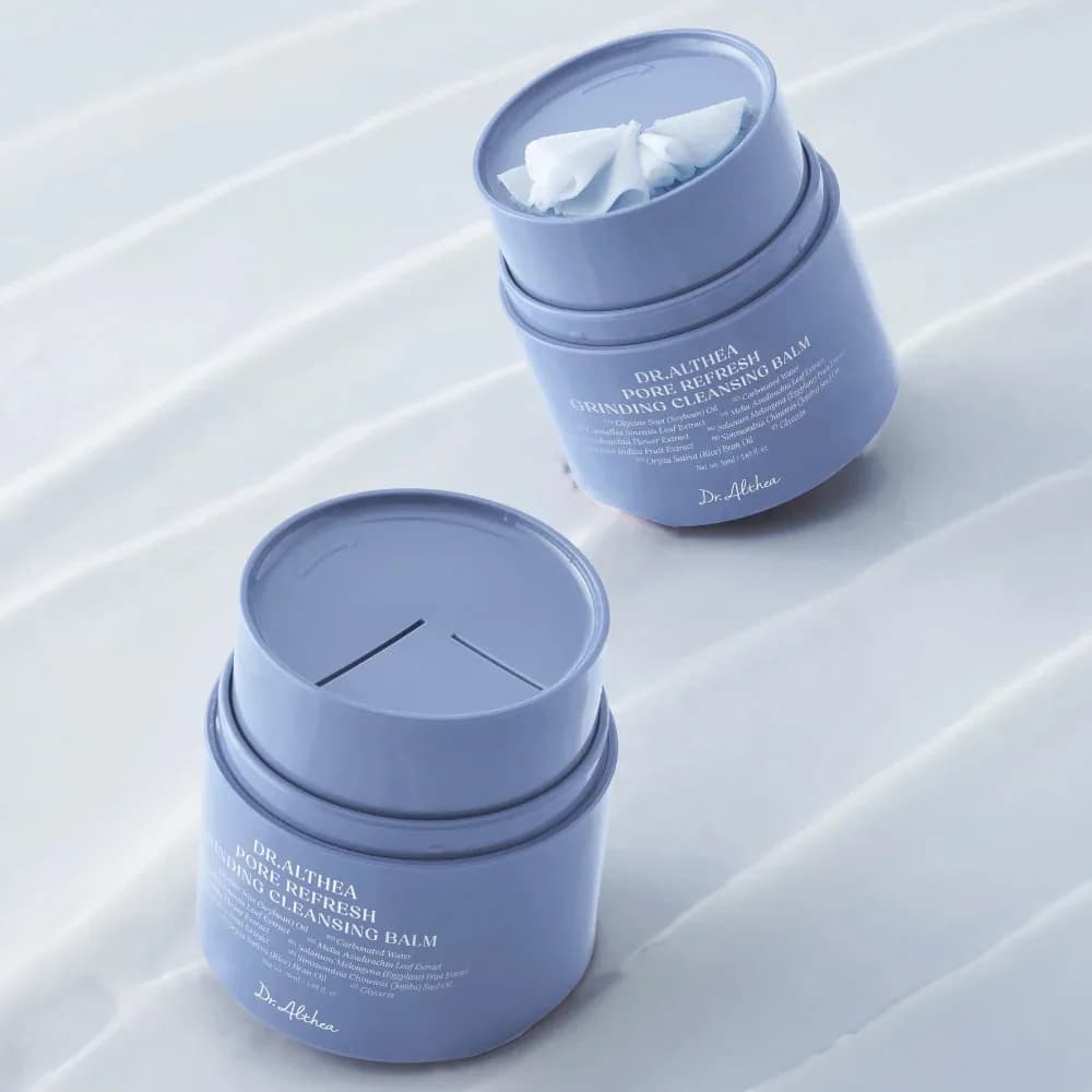 Успокаивающий гидрофильный бальзам-щербет Dr. Althea Pore Refresh Grinding Cleansing Balm — миниатюра 2
