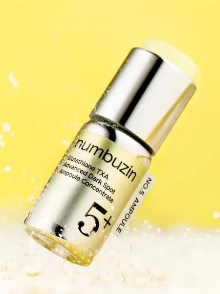 Двухкомпонентная концентрированная ампула против пигментации Numbuzin No.5 Glutathione TXA Advanced Dark Spot Ampoule Concentrate — фото 1