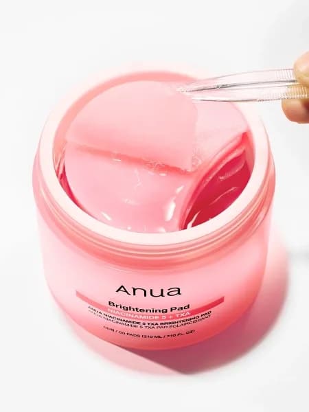 Осветляющие тонер-пэды с 5% ниацинамида и транексамовой кислотой Anua Niacinamide 5 TXA Brightening Pad — миниатюра 2