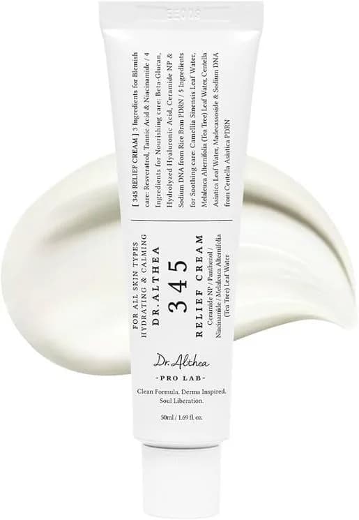 Обновленный успокаивающий крем с ресвератролом и ПДРН Dr. Althea 345 Relief Cream — миниатюра 4
