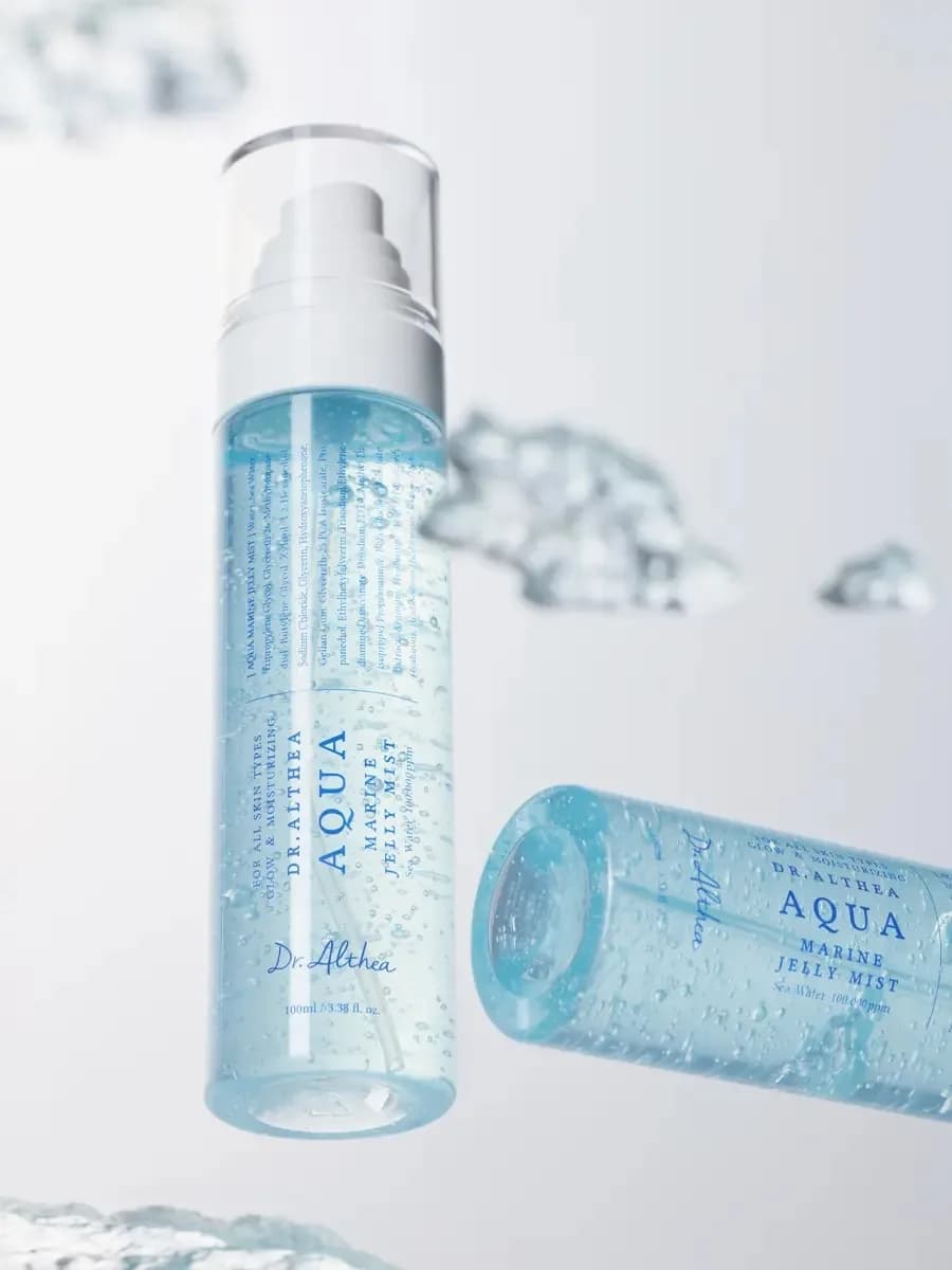 Увлажняющий желе-мист с ПДРН и морской водой Dr. Althea Aqua Marine Jelly Mist — миниатюра 3