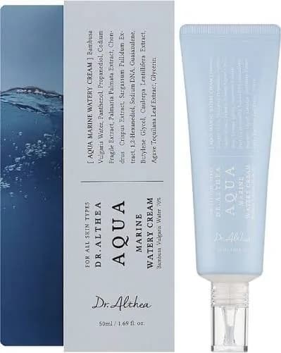 Ультраувлажняющий крем с ПДРН и бамбуковой водой Dr. Althea Aqua Marine Watery Cream — миниатюра 3