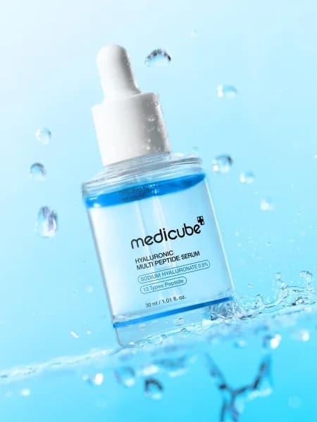 Двухфазная лифтинг-сыворотка с пептидами и ПДРН Medicube Hyaluronic Multi Peptide Serum — фото 1