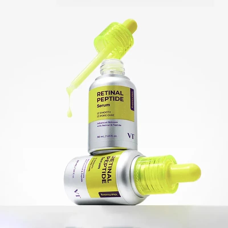 Антивозрастная сыворотка для лица с ретиналем и пептидами VT Cosmetics Retinal Peptide Serum — миниатюра 2
