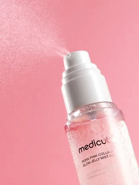 Желейная сыворотка-мист с ПДРН и коллагеном для сияния кожи Medicube PDRN Pink Collagen Glow Jelly Mist Serum — миниатюра 2