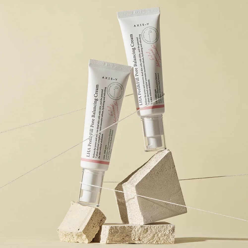 Балансирующий крем-пилинг для сужения пор с LHA-кислотой AXIS-Y LHA Peel & Fill Pore Balancing Cream — миниатюра 3