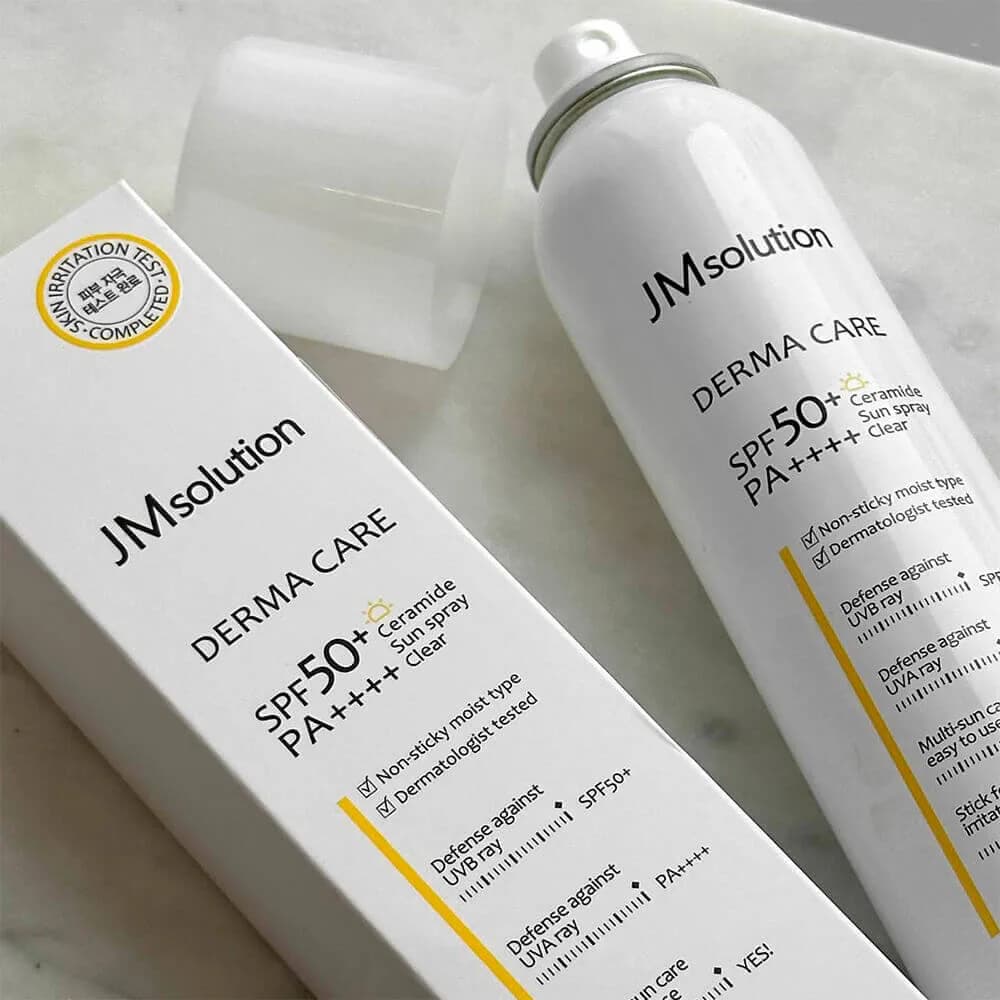 Легкий солнцезащитный спрей с церамидами JMsolution Derma Care Sun Ceramide Spray SPF 50+ PA++++ — фото 1