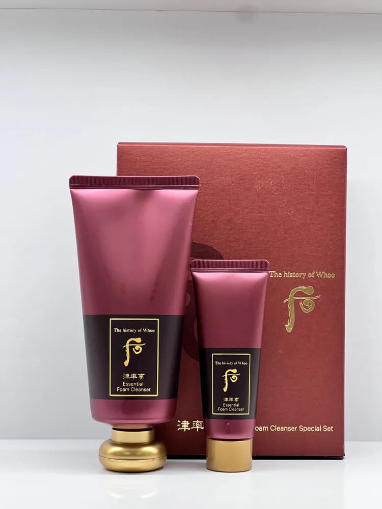 Подарочный набор очищающих пенок для зрелой кожи THE WHOO (The History of Whoo) — Jinyulhyang Essential Foam Cleanser Special Set. 2 ед — миниатюра 3