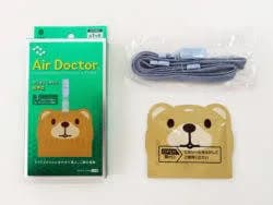 Портативный блокатор вирусов Air Doctor «Мишка» Бейдж-саше на ремешке — миниатюра 3