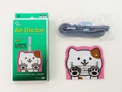 Портативный блокатор вирусов Air Doctor «Котик» Бейдж-саше на ремешке — миниатюра 2