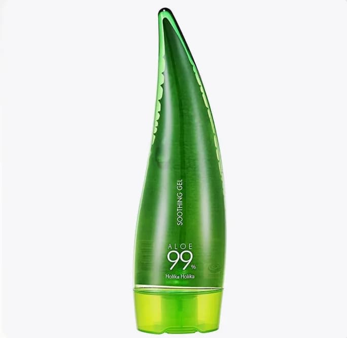 Holika Holika Aloe 99% Soothing Gel Увлажняющий гель алоэ вера для кожи лица и тела 55 мл — фото 1