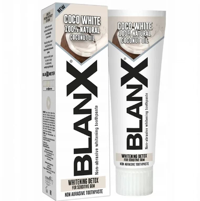 Зубная паста Blanx Coco White, 75 мл — фото 1