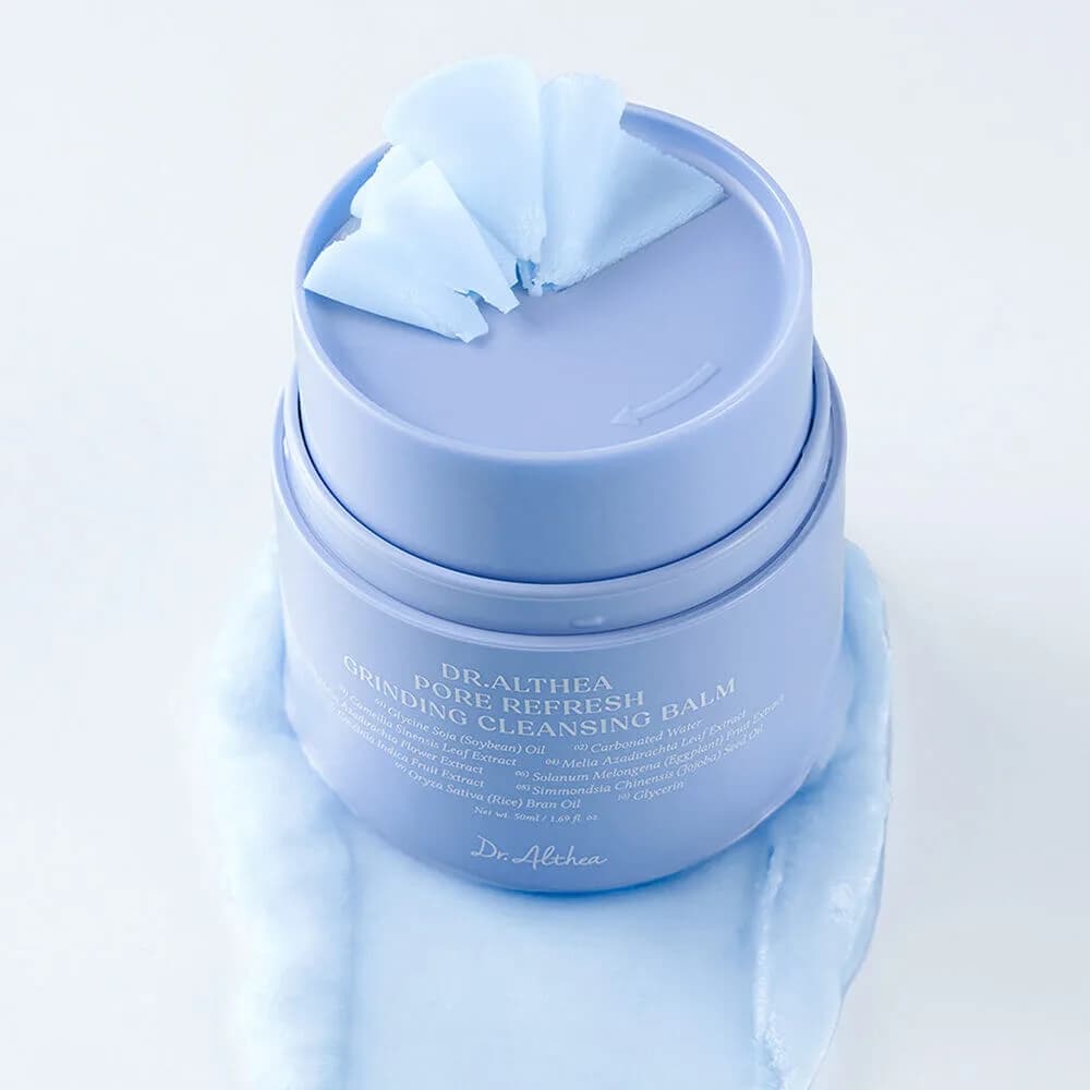 Успокаивающий гидрофильный бальзам-щербет Dr. Althea Pore Refresh Grinding Cleansing Balm — фото 1