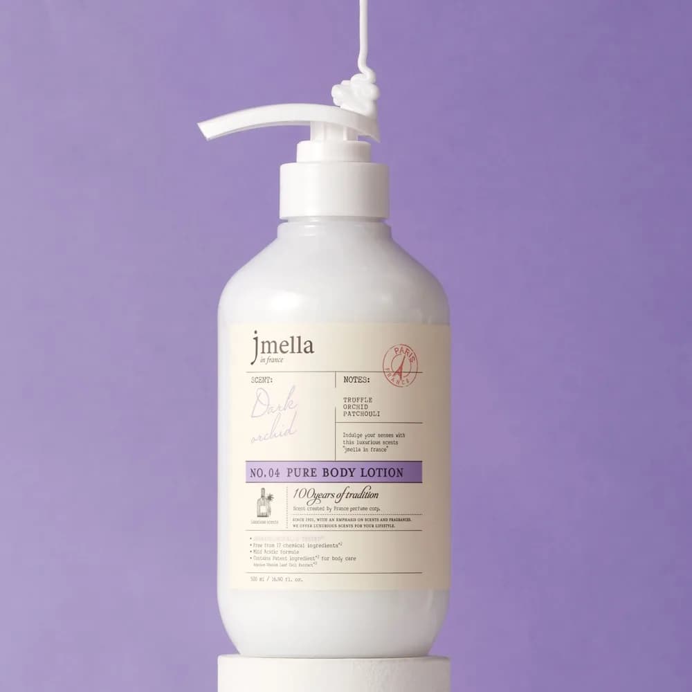 Парфюмированный лосьон для тела Jmella In France Dark Orchid Body Lotion №04 /Черная смородина, бергамот, орхидея, пачули/ — фото 1