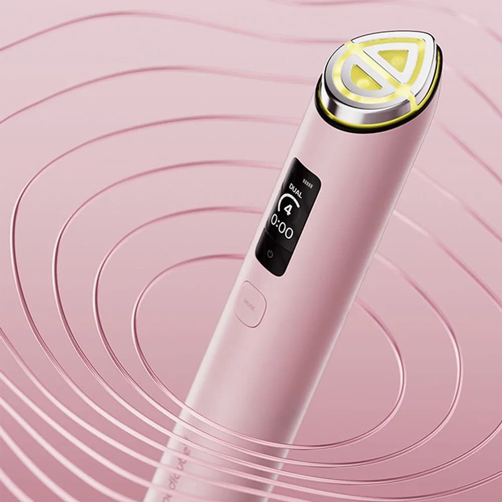 Многофункциональный микротоковый косметологический аппарат Medicube AGE-R Booster Pro X2 Pink — фото 1
