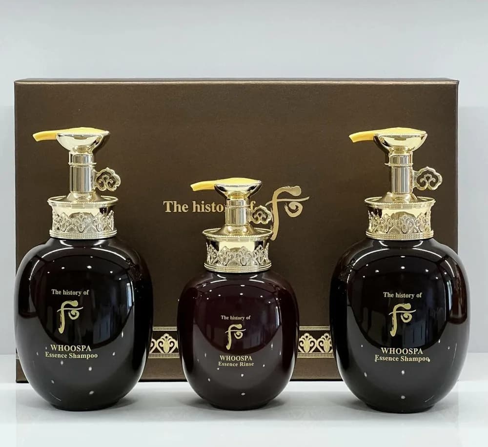 The History Of Whoo Shampoo and Rinse Special Set Набор с шампунем и кондиционером.